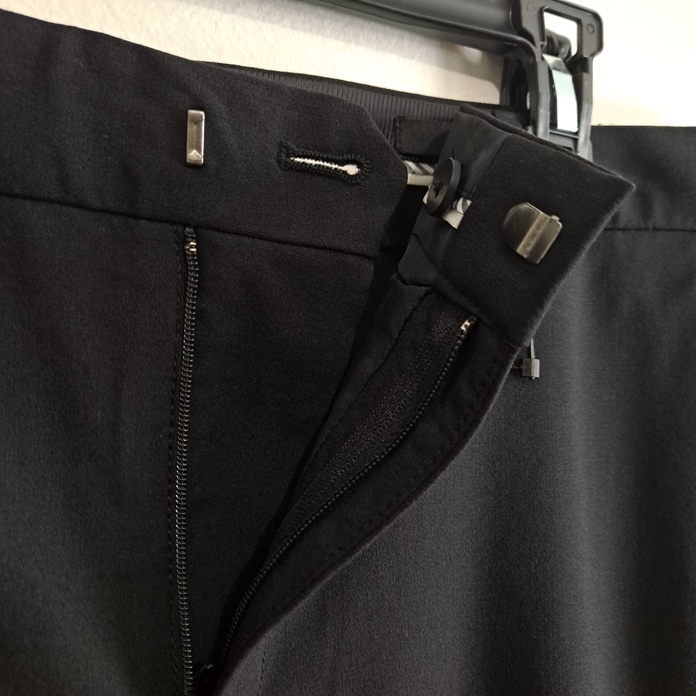 Banana Republic Black Pants Size 14 Avery Wool Blend - Picture 5 of 8
